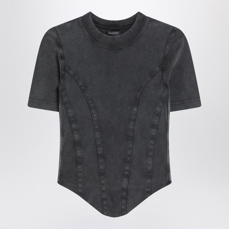 BALENCIAGA Corseted Mini T-Shirt for Women