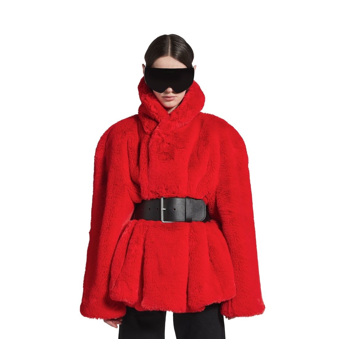 BALENCIAGA Faux Fur Jacket for Women - FW25