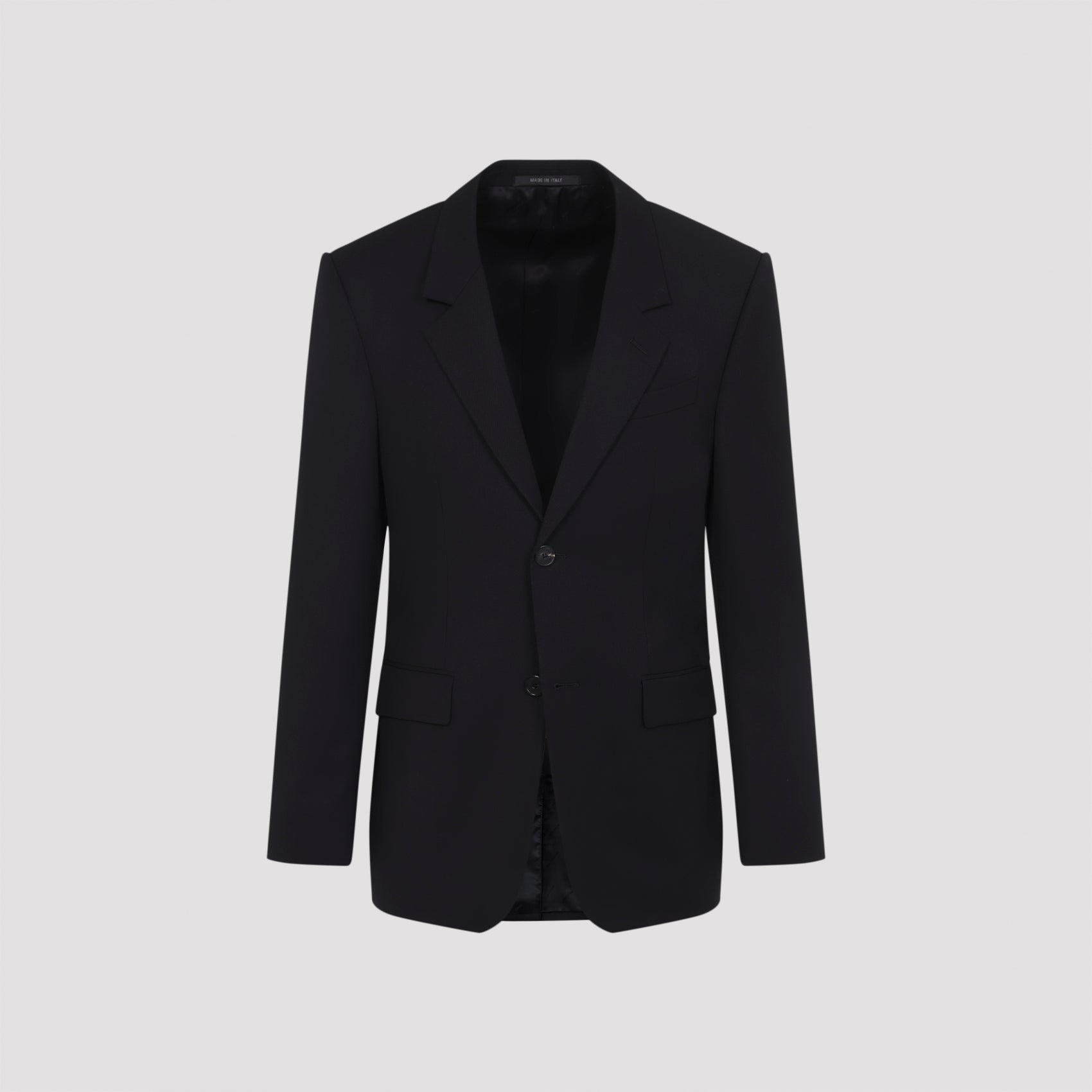 BALENCIAGA Men's Tailored Wool Blazer - Size 48