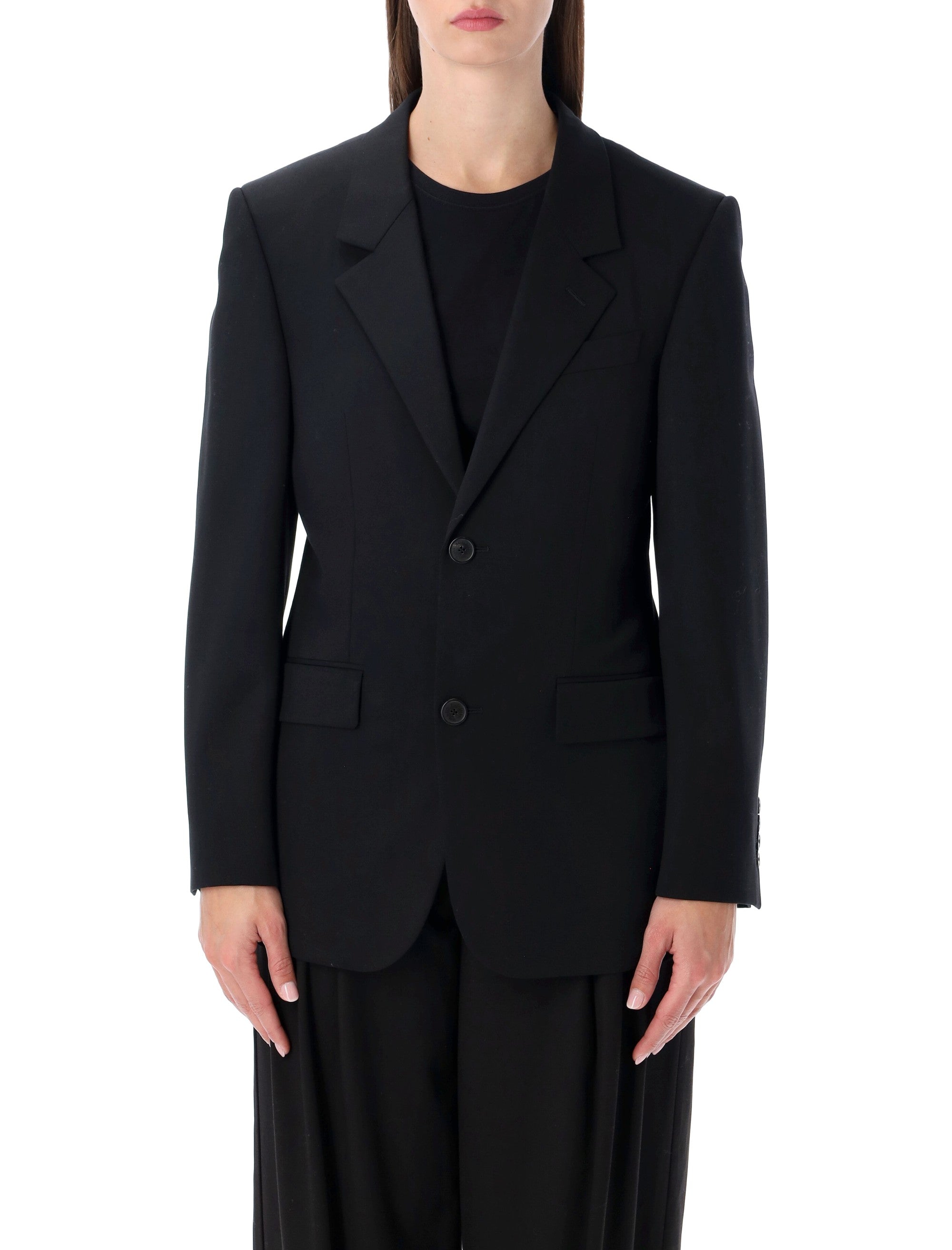 BALENCIAGA Standard Single-Breasted Tailored Blazer - Size 36