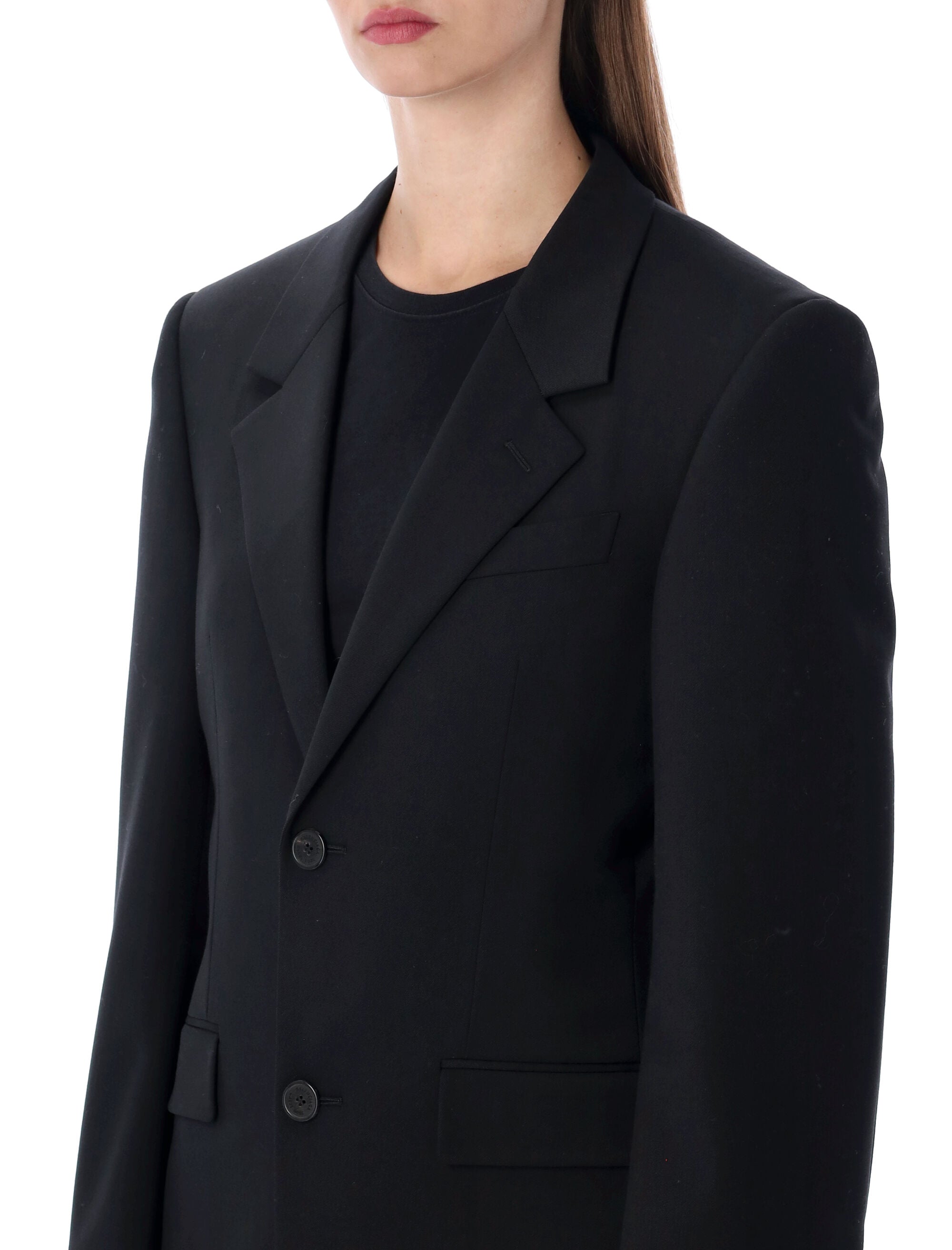 BALENCIAGA Standard Single-Breasted Tailored Blazer - Size 36