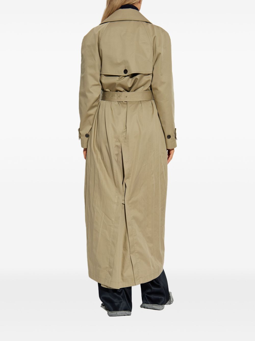 BALENCIAGA Double-Breasted Trench Jacket for Women