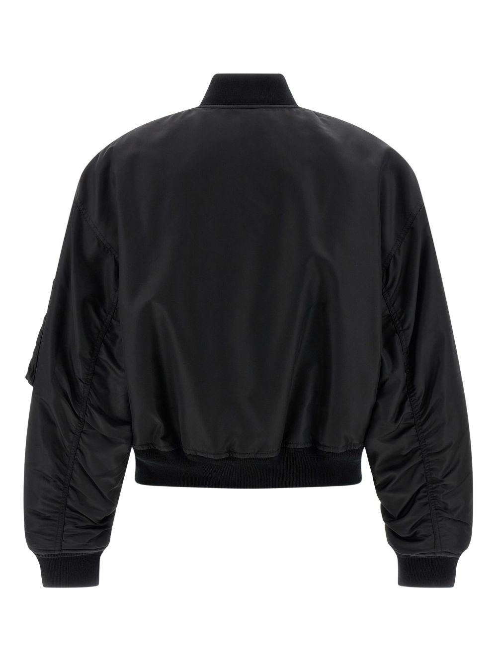 BALENCIAGA Padded Nylon Bomber Jacket for Women