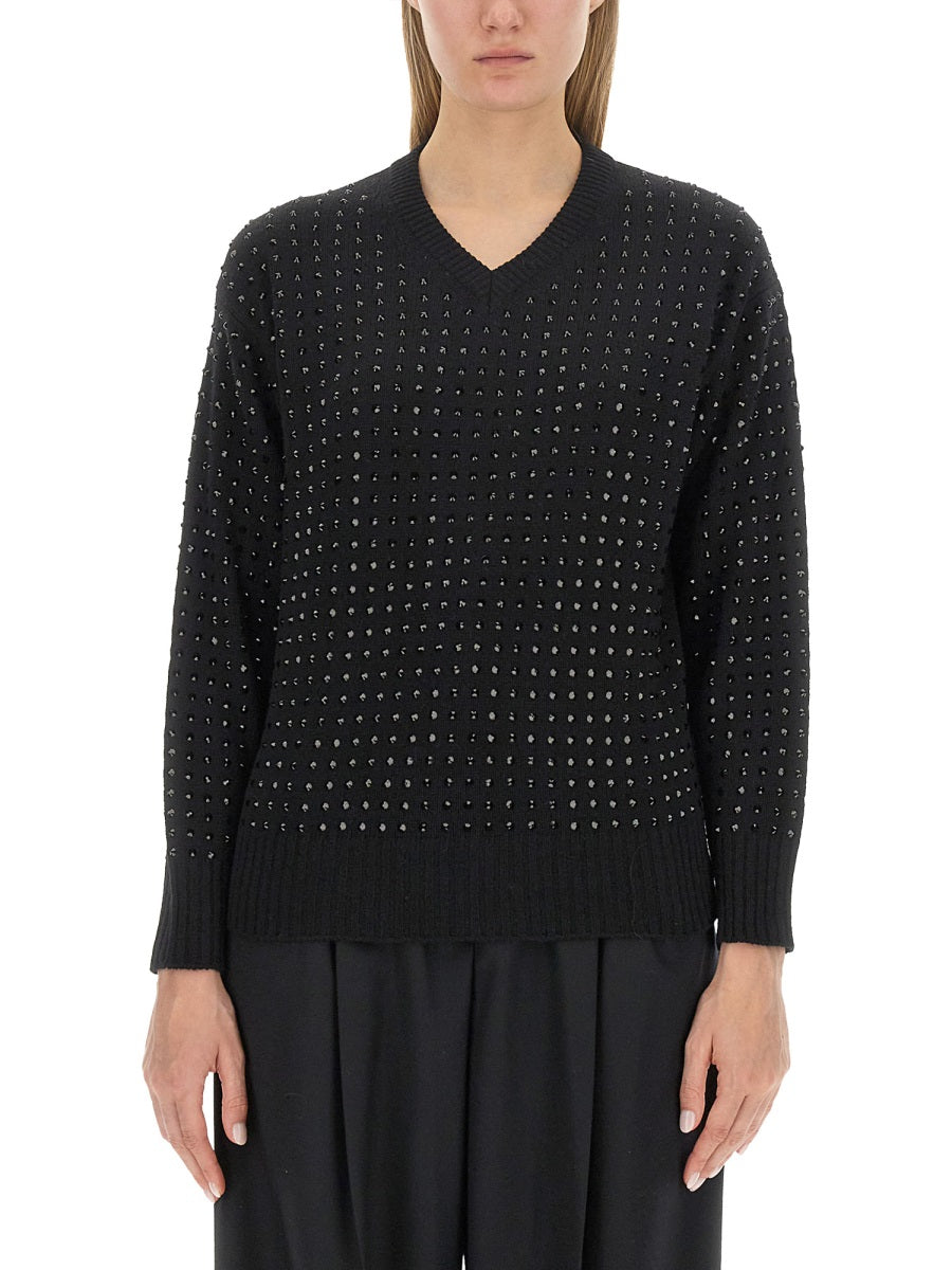 SPORTMAX Oversize Wool T-Shirt - Women’s