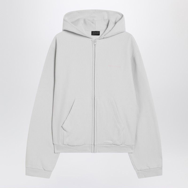 BALENCIAGA Regular Fit Zip Hoodie for Women