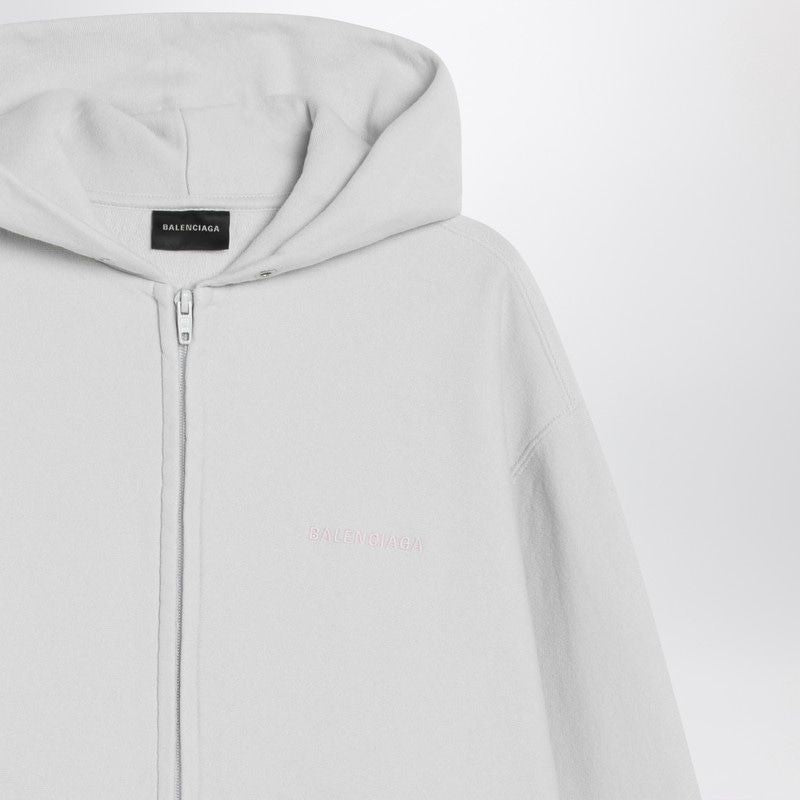 BALENCIAGA Regular Fit Zip Hoodie for Women