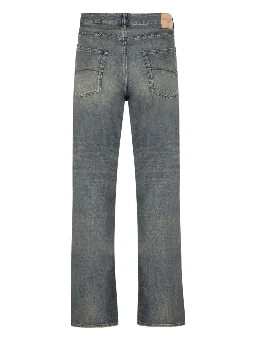 BALENCIAGA Relaxed Fit Washed Denim Pants - Size 31