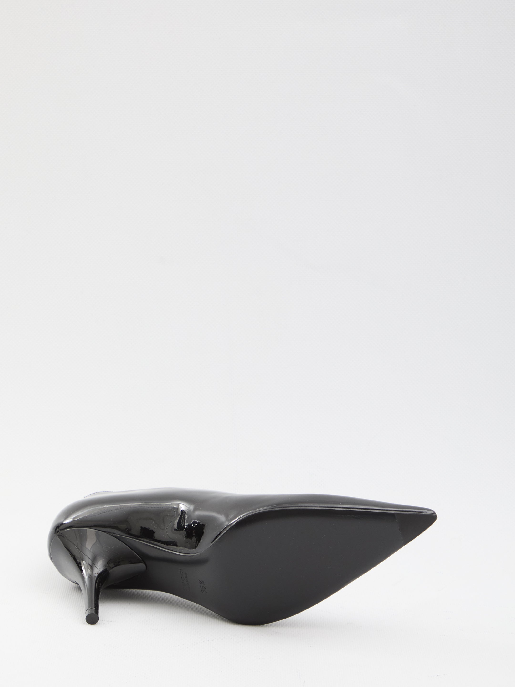 GUCCI Jewel-Detail Sabot 97 (8.5 cm Heel)