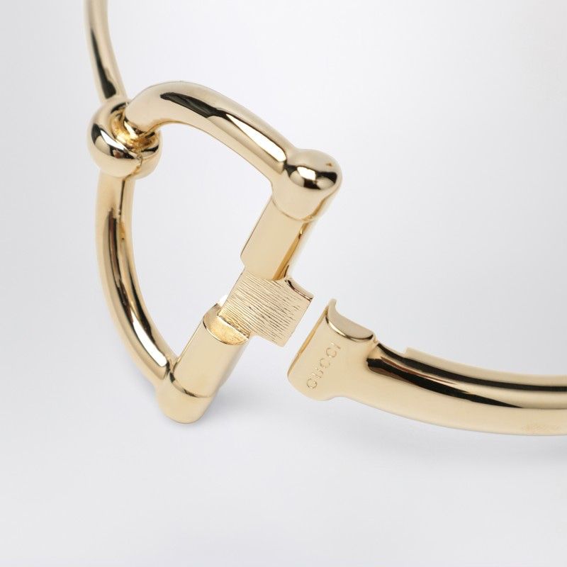 GUCCI Half Bit Pendant Necklace