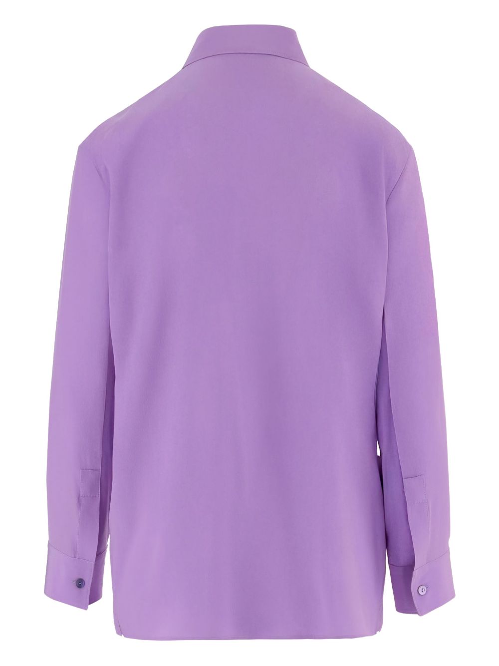 GUCCI Silk Shirt with Pointed Collar for Women - FW25
