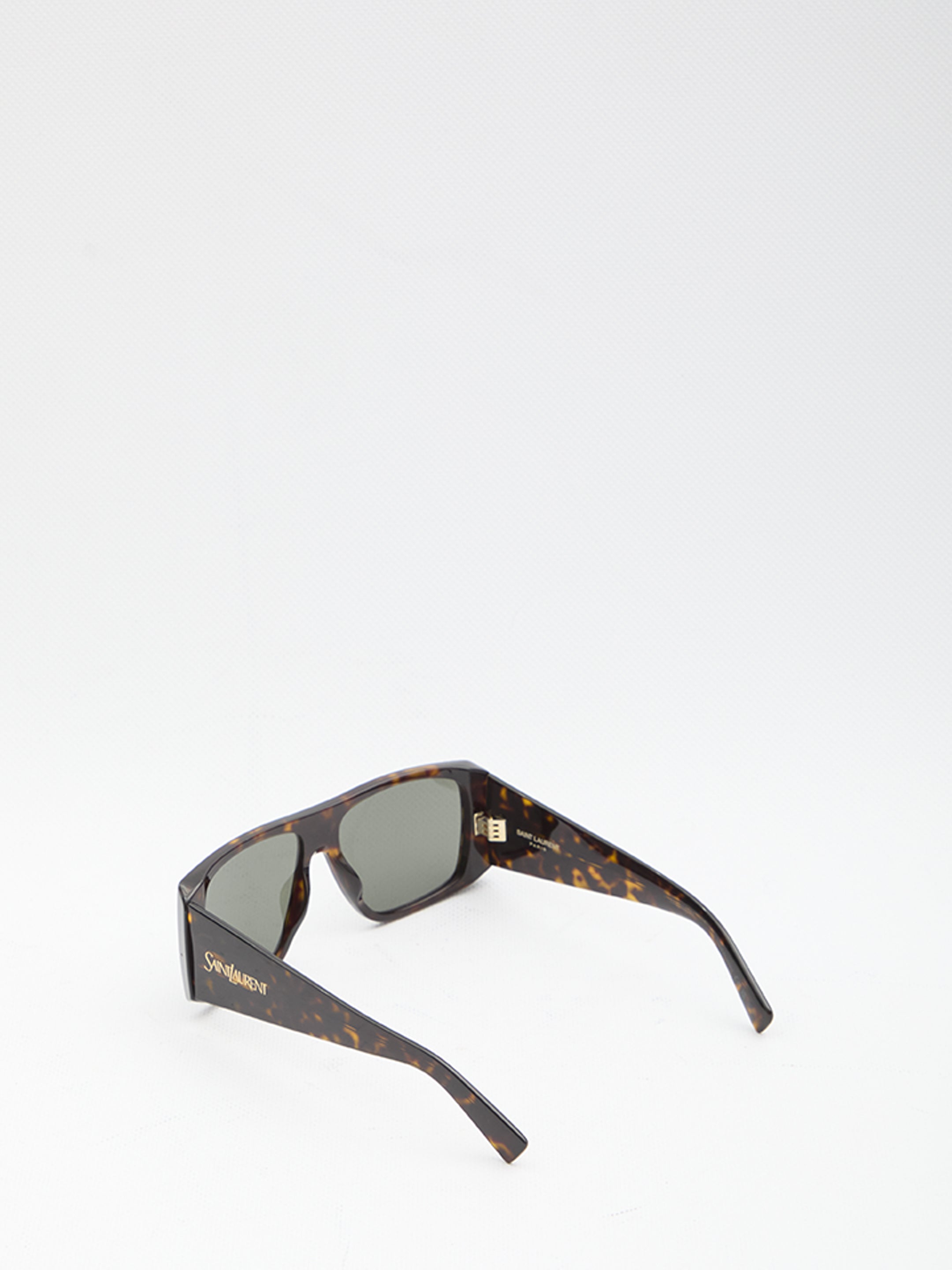 SAINT LAURENT Wide Temples Sunglasses - Size 5.7 cm Lens Width