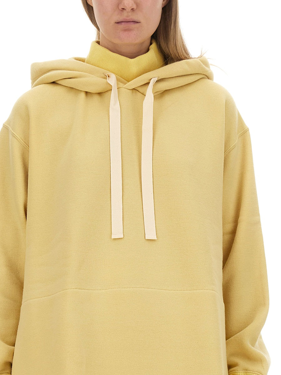 JIL SANDER Oversized Women's Hoodie - Size 38