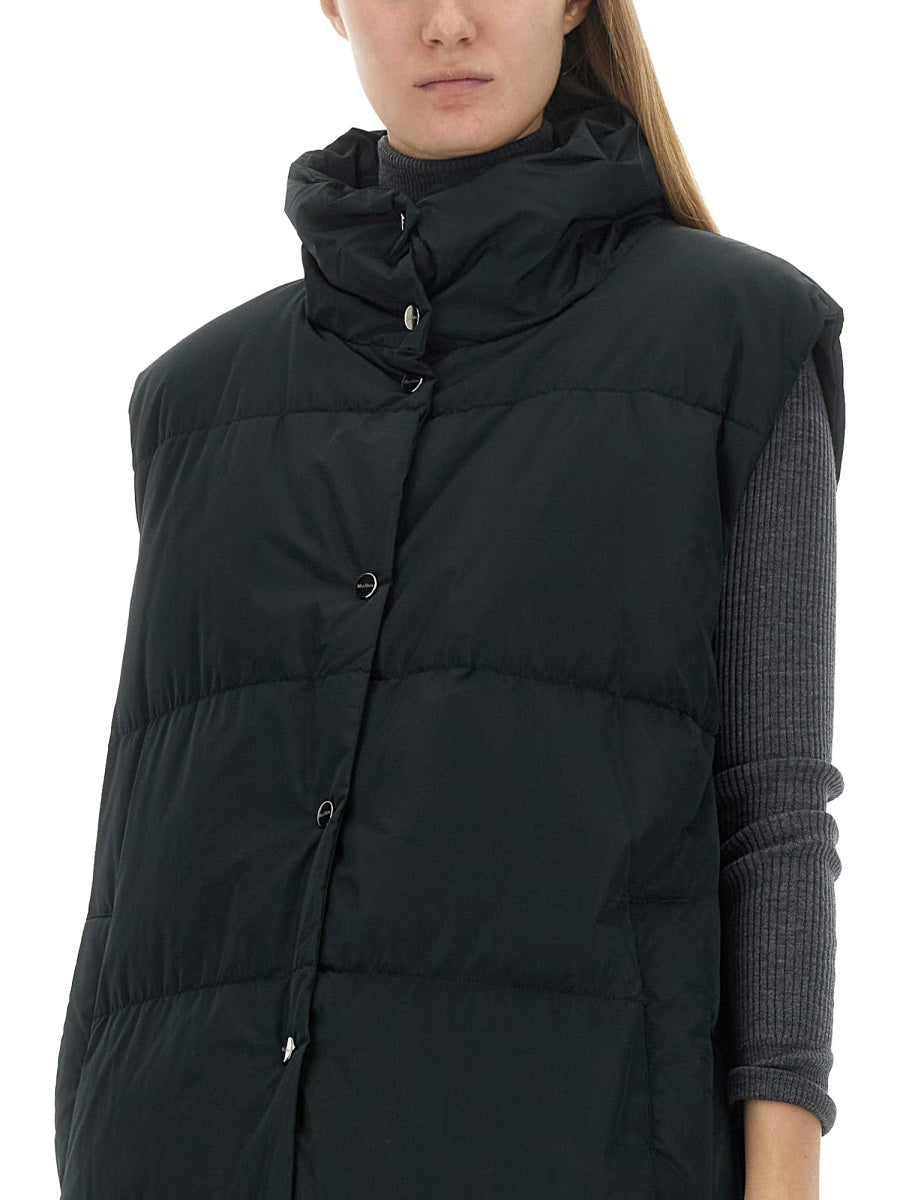 MAX MARA Regular Fit Nylon Vest - Size 40 IT