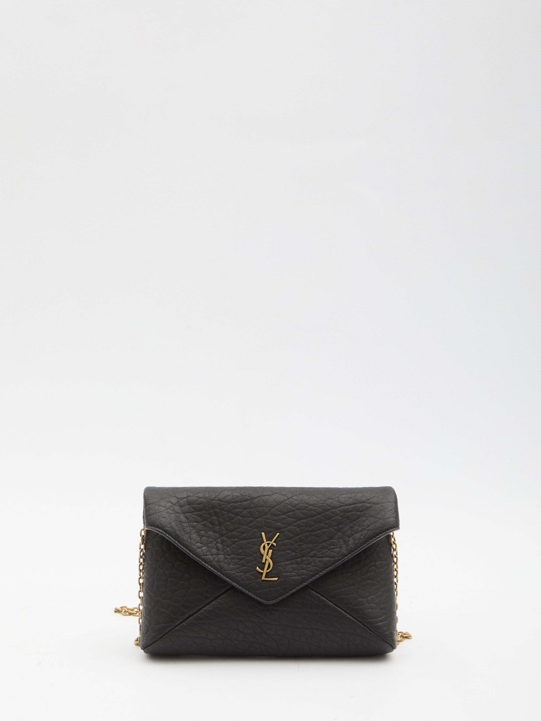 SAINT LAURENT Mini Envelope Crossbody Handbag - FW25