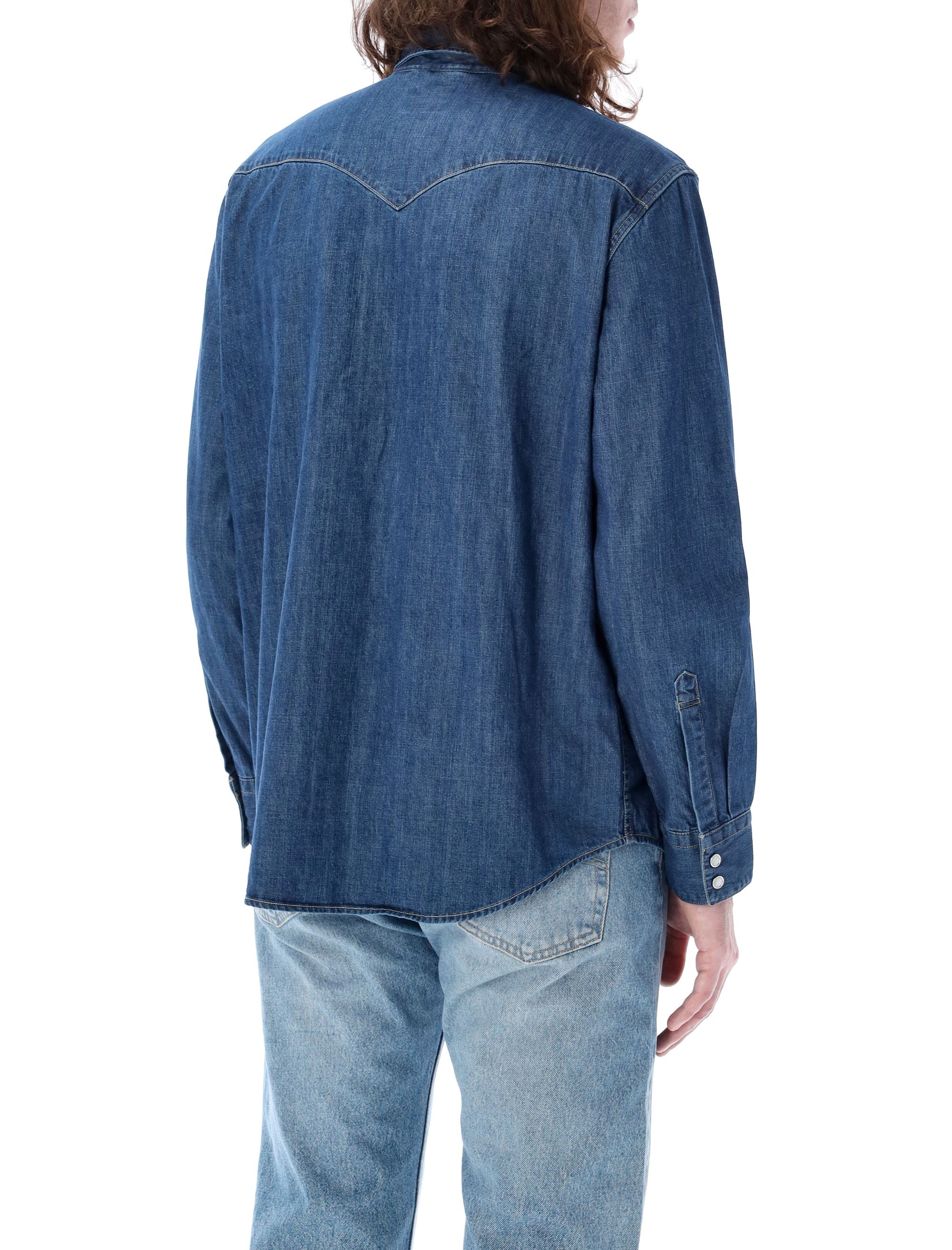 LEVI'S Men's Barstow Western Shirt - Size L