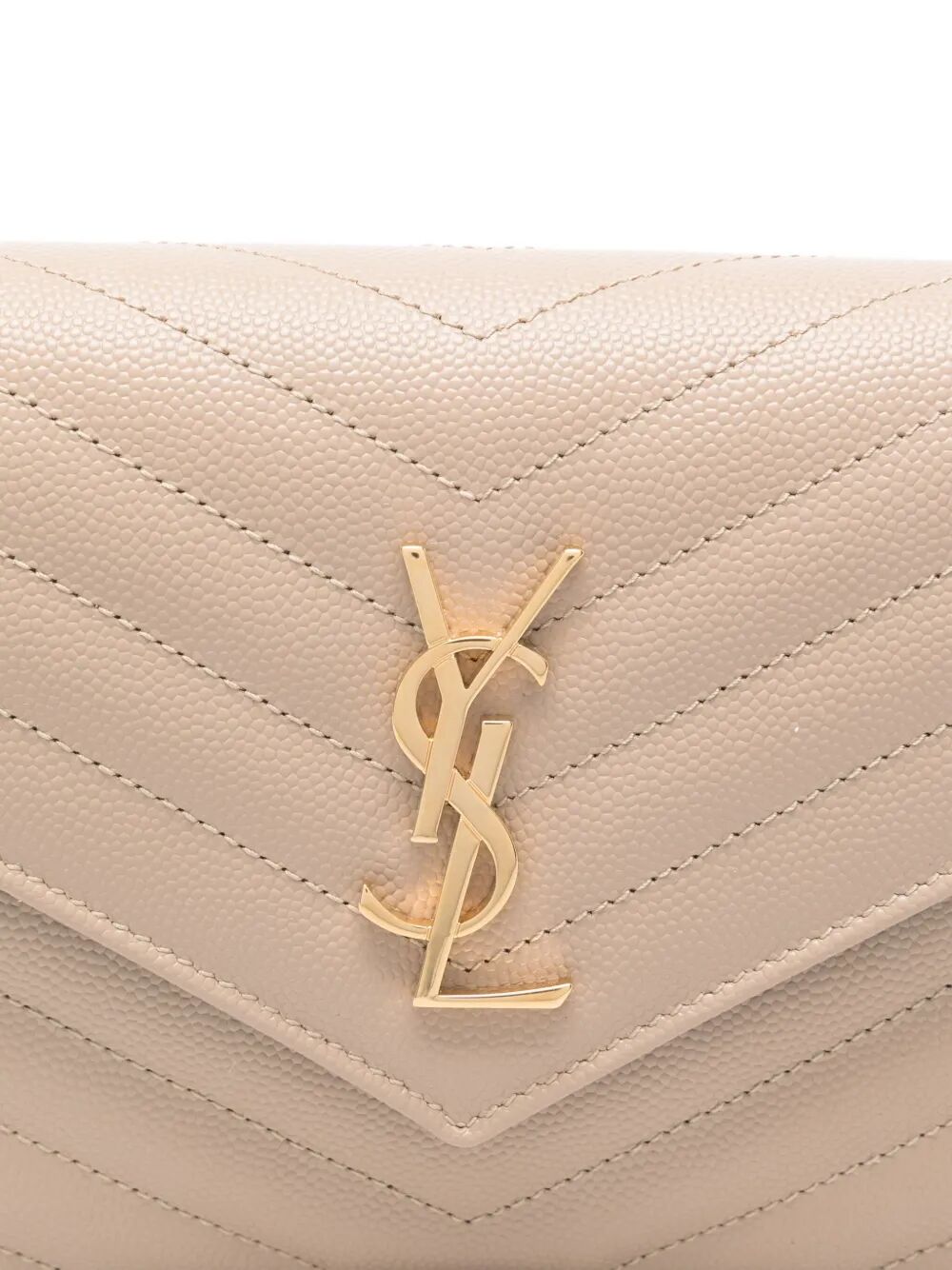 SAINT LAURENT Mini Envelope Chain Wallet