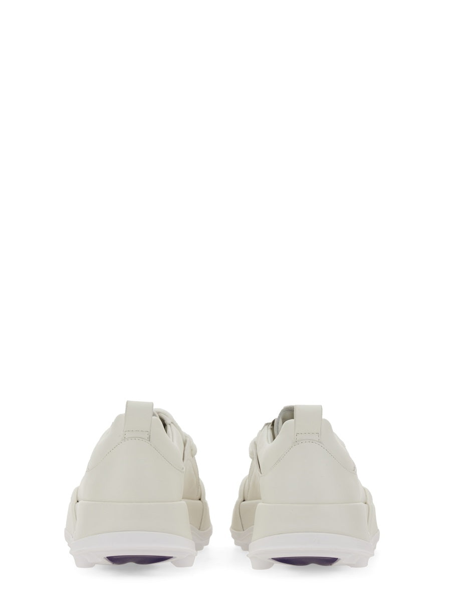 JIL SANDER Men's Leather Sneaker Orb