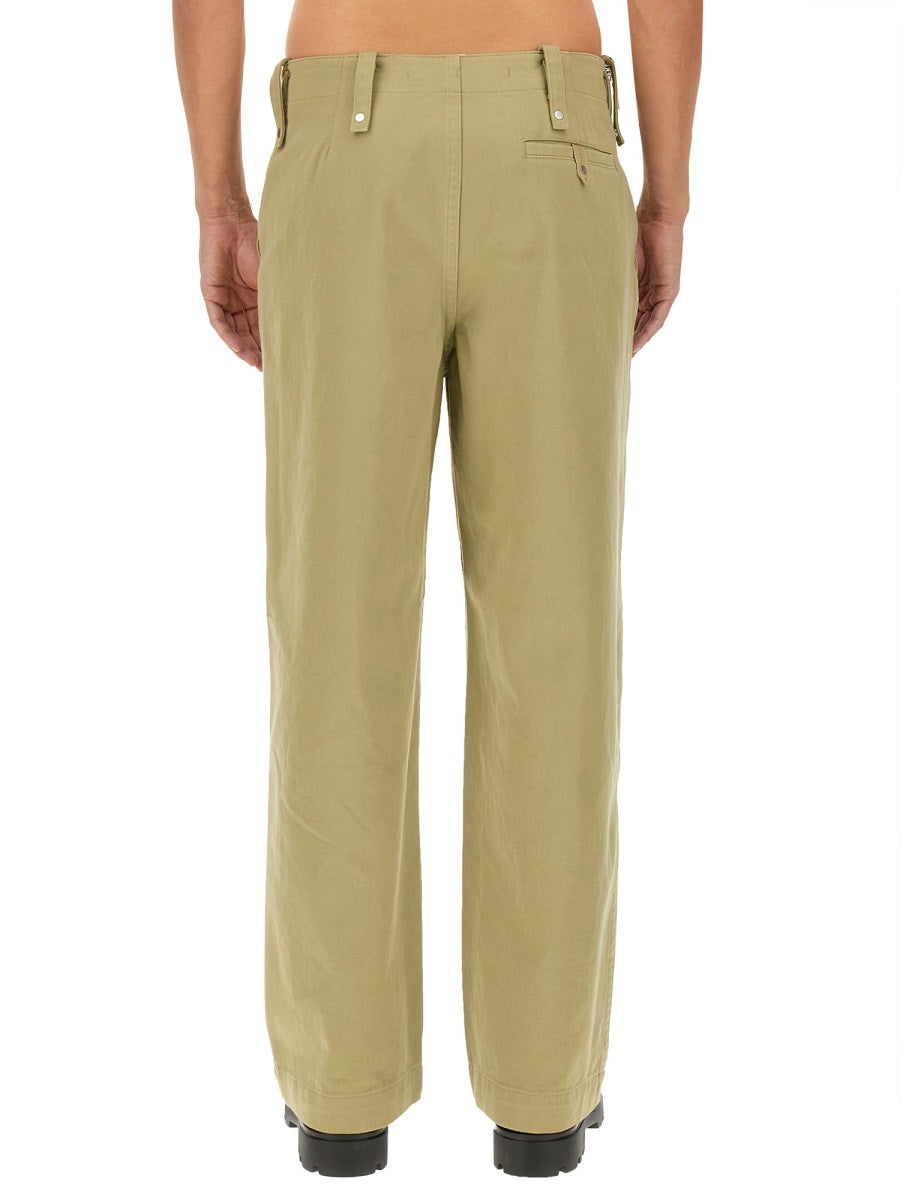 BURBERRY Satin Trousers - Size L for Effortless Style