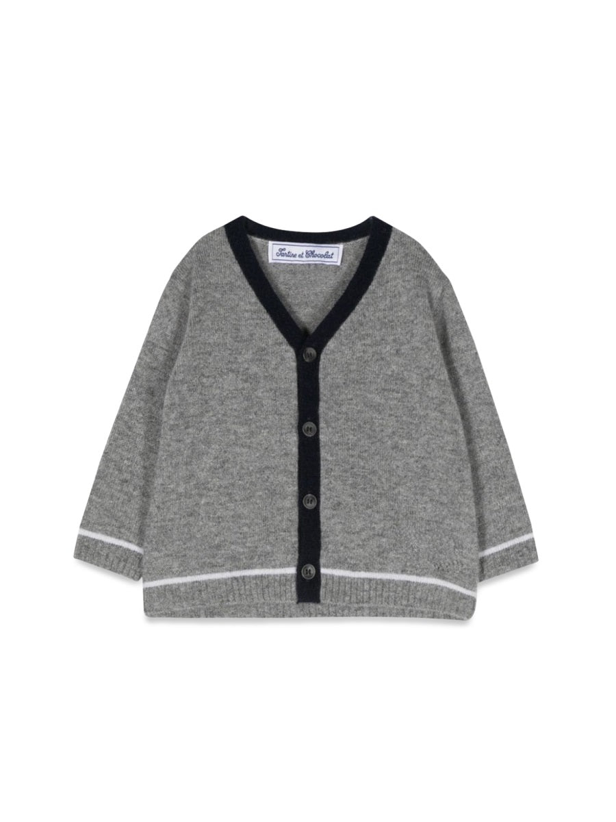 TARTINE ET CHOCOLAT Mini Cashmere Vest for Baby Boys