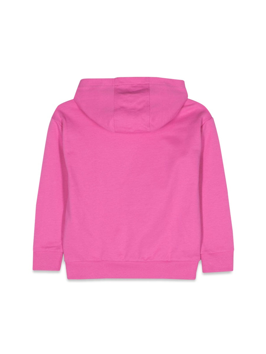 VERSACE Embroidered Fleece Mini Sweatshirt for Girls