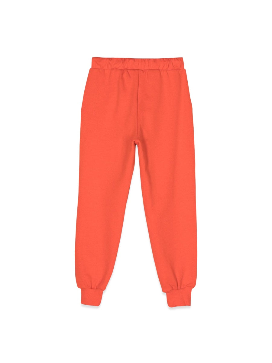 MINI RODINI Mini Angry Cat Sweatpants for Kids