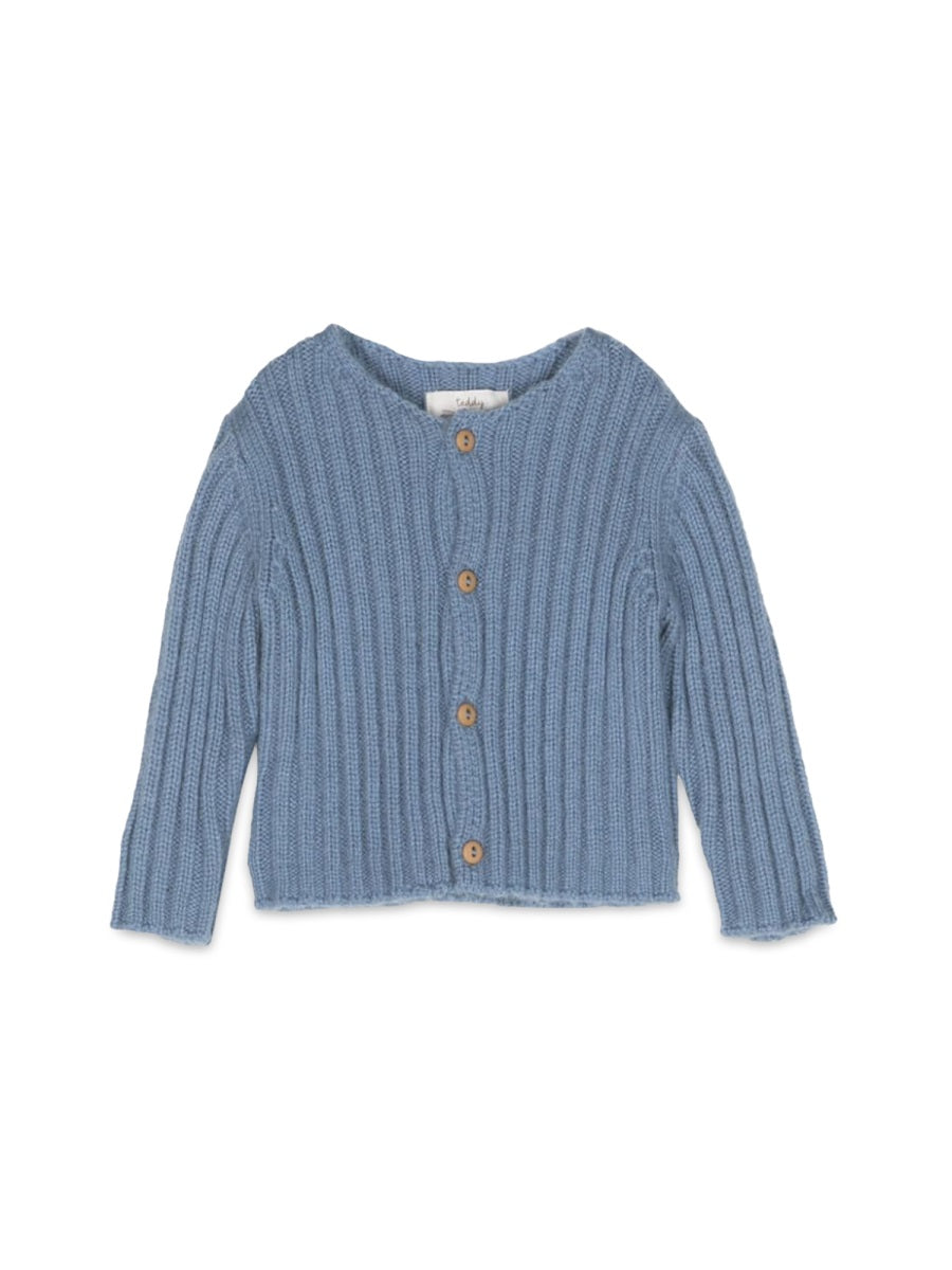 TEDDY & MINOU Mini Blueberry Tricot Sweater for Babies