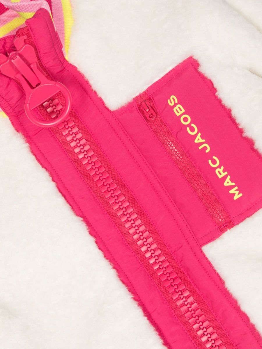 MARC JACOBS Mini Chic Jacket with Contrasting Zipper