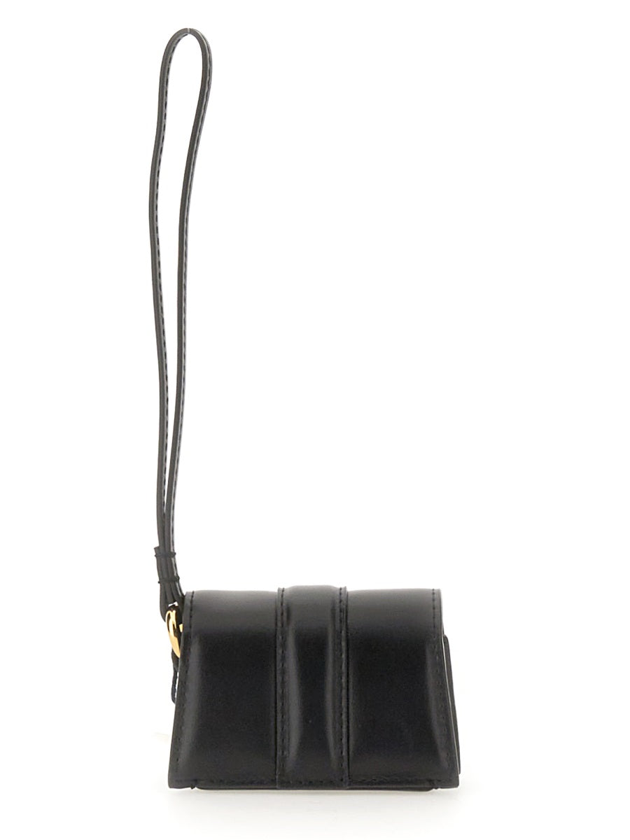 JACQUEMUS Leather Mini AirPods Case