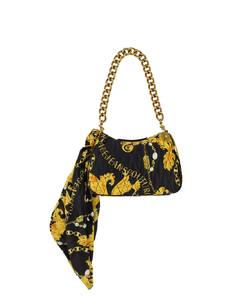 VERSACE JEANS COUTURE Fashion Handbag with Scarf