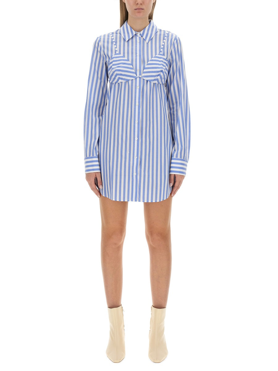 STAUD Women's Regular Fit Dress - Mini Length