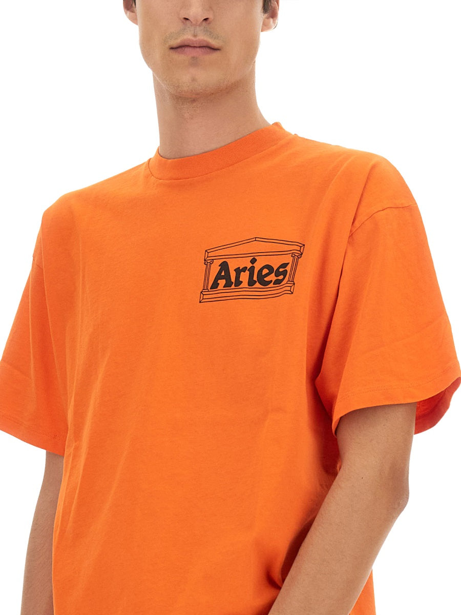 ARIES Classic Logo T-Shirt - Regular Fit