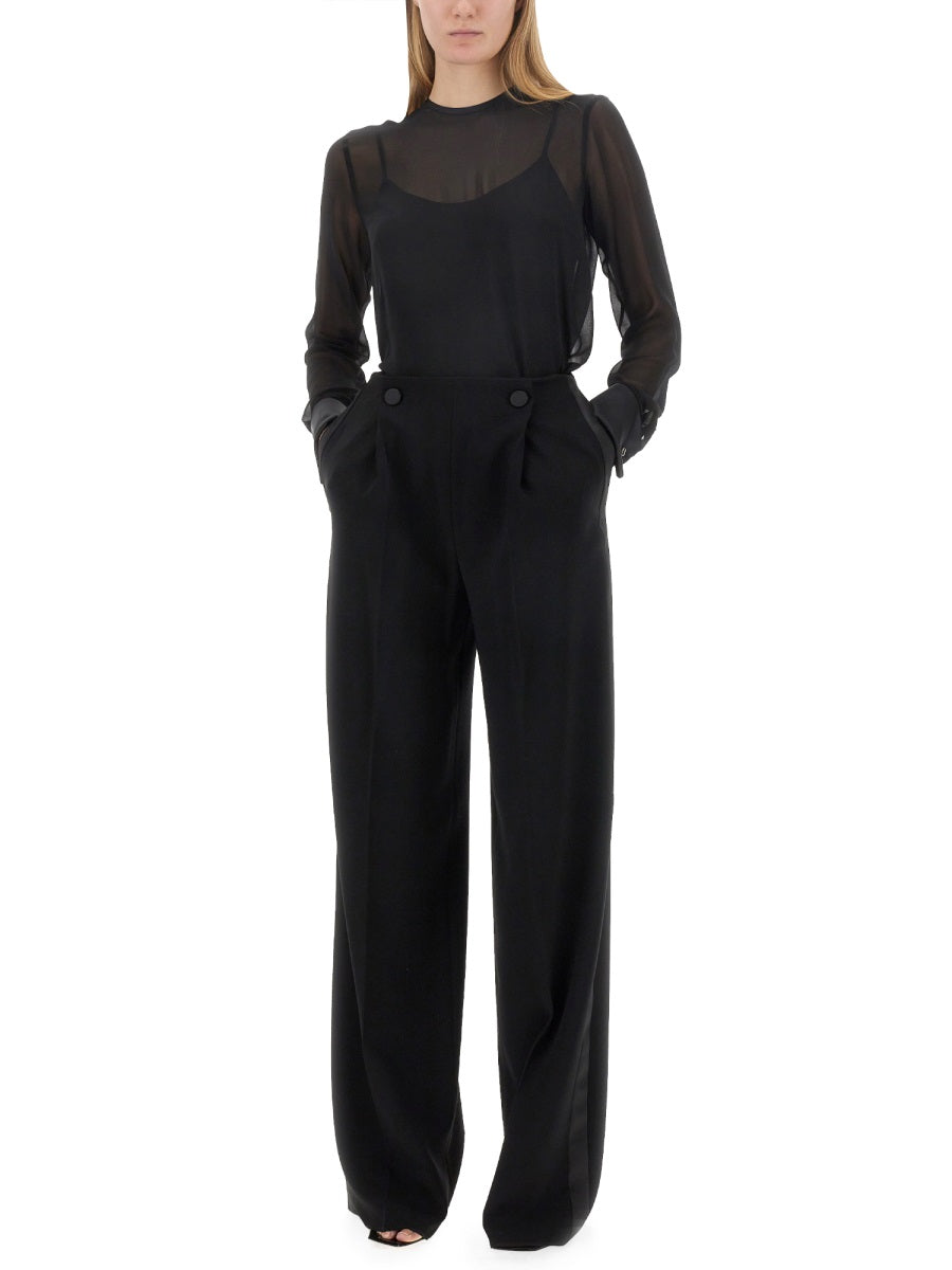 MAX MARA Elegant Long Pants - Regular Fit, Size 40 IT