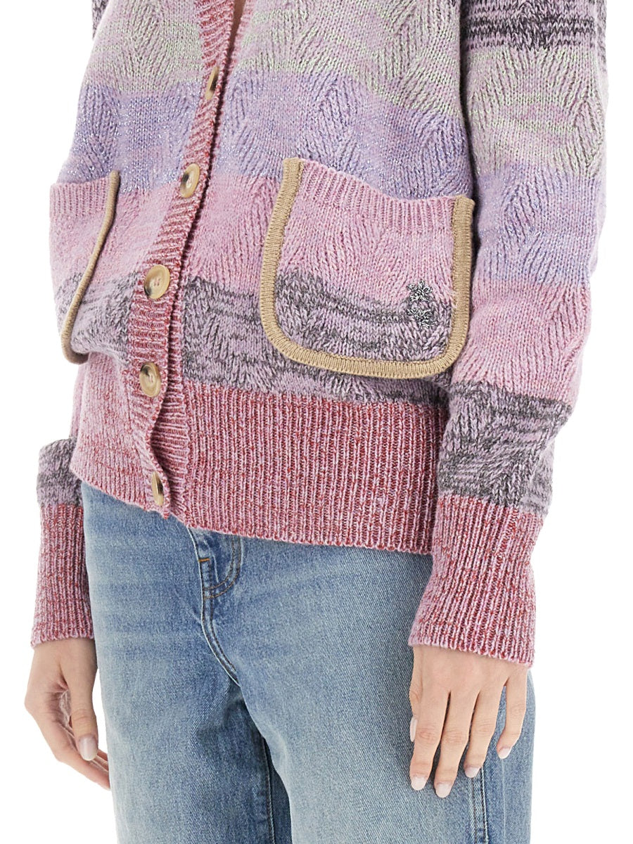 CORMIO Oversized Cardigan with Premium Blend - Size 44