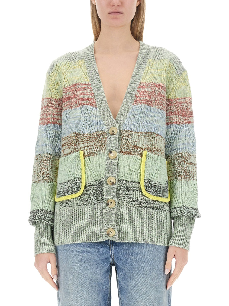 CORMIO Oversized Cardigan with a Relaxed Fit