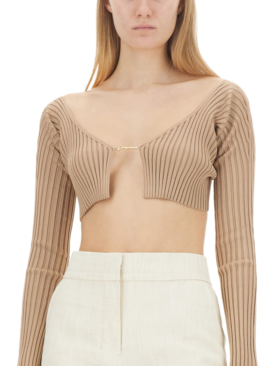 JACQUEMUS The MAILLE PRALU Cardigan (Size 38)