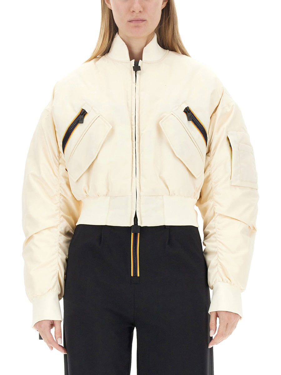 K-WAY Cropped Mini Jacket for Women - FW23