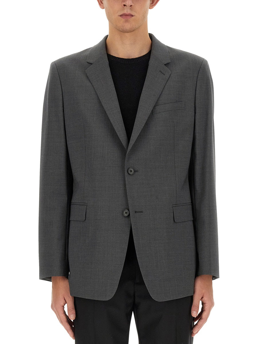 THEORY Single Breasted Wool Jacket - Size 42