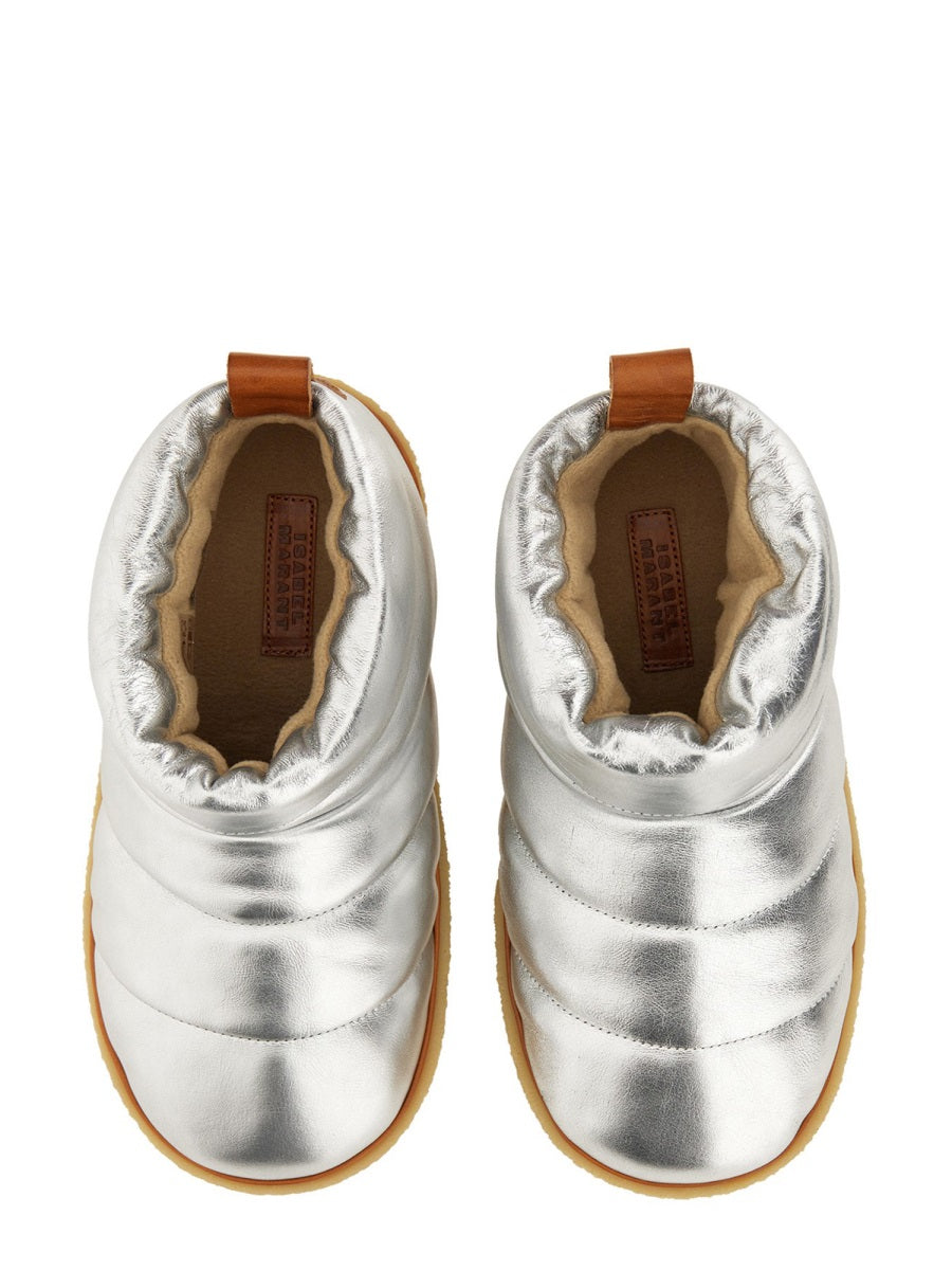 ISABEL MARANT Women's Leather Eskee Mini Boots