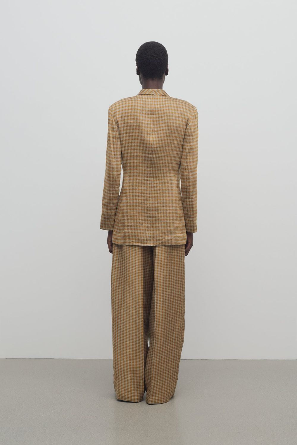 THE ROW Sherry Pants with Multicolor Folds