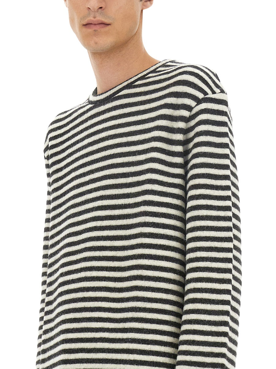 JIL SANDER Boxy Fit Striped Shirt - Size L
