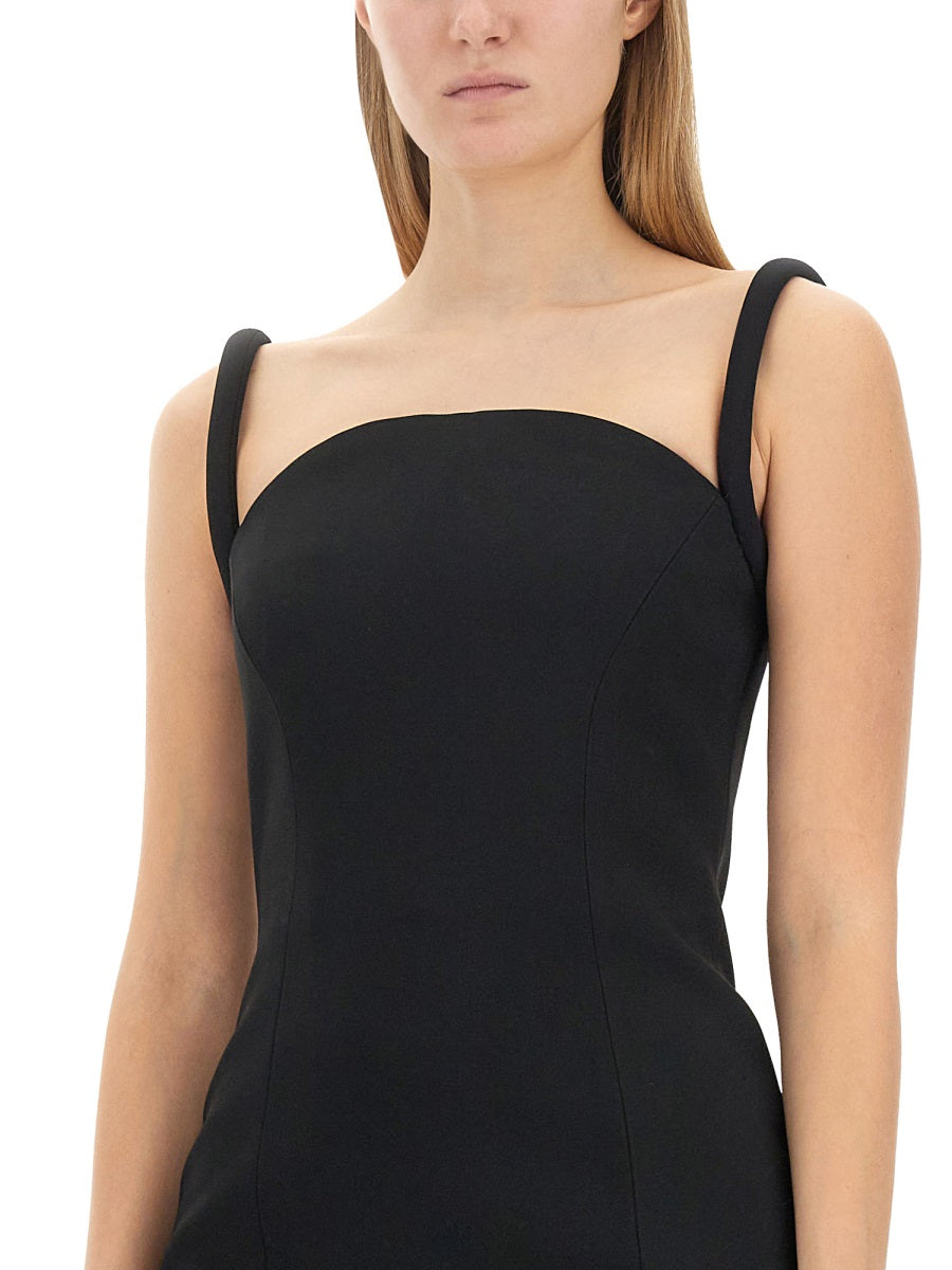 VERSACE Rolled Midi Dress - Slim Fit