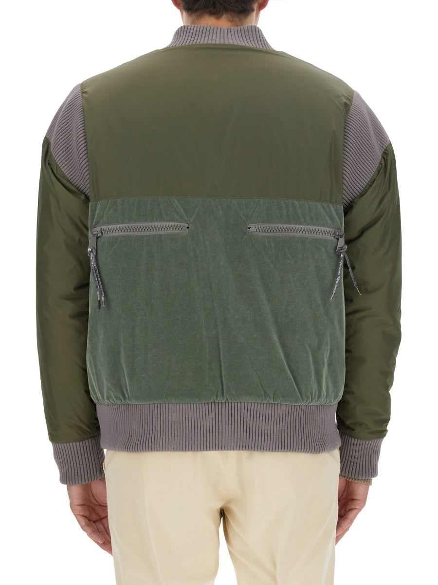 VIVIENNE WESTWOOD Men's Bomber Jacket with Logo - Size L
