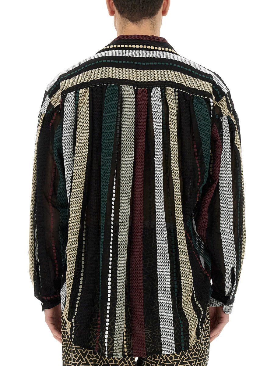 AïE Elevated Chiffon Shirt - Size L