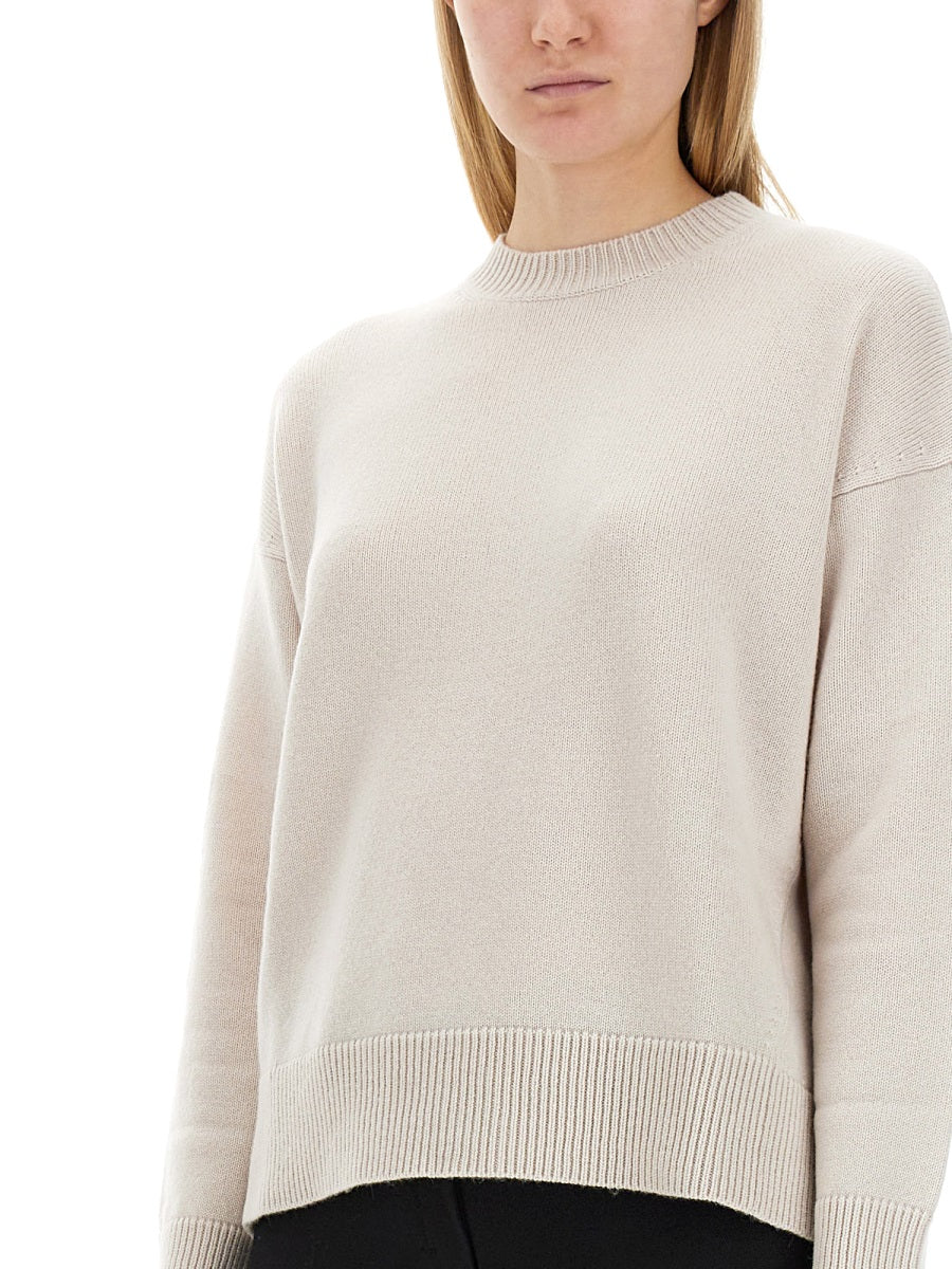 S MAX MARA Oversized T-Shirt in Luxurious Wool - Size S