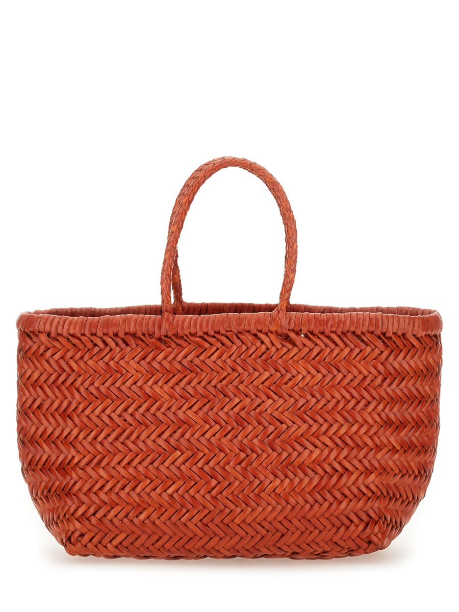 DRAGON Mini Hand-Woven Leather Handbag - Spacious Design