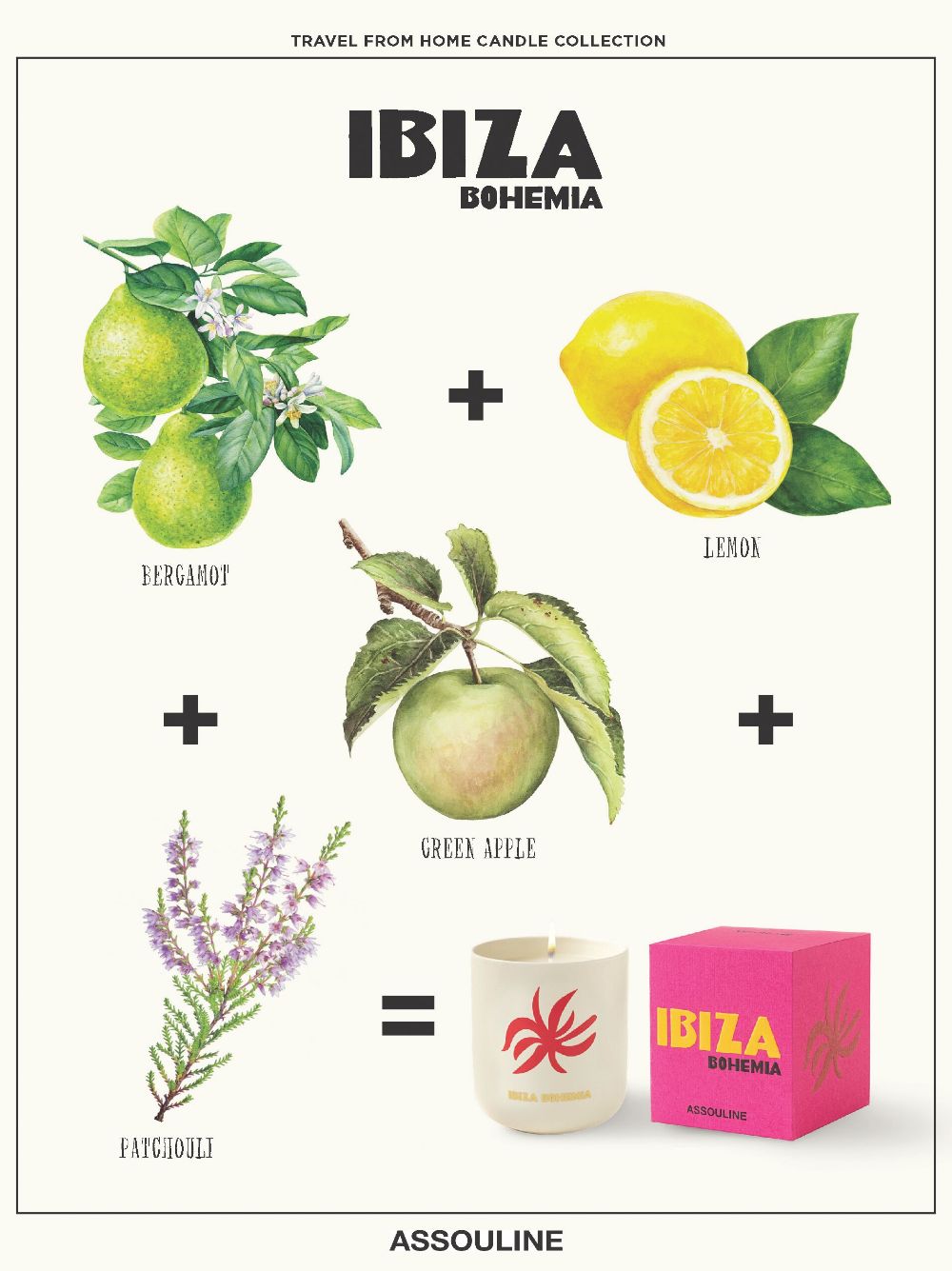 ASSOULINE Travel from Home Candle - Ibiza Bohemia