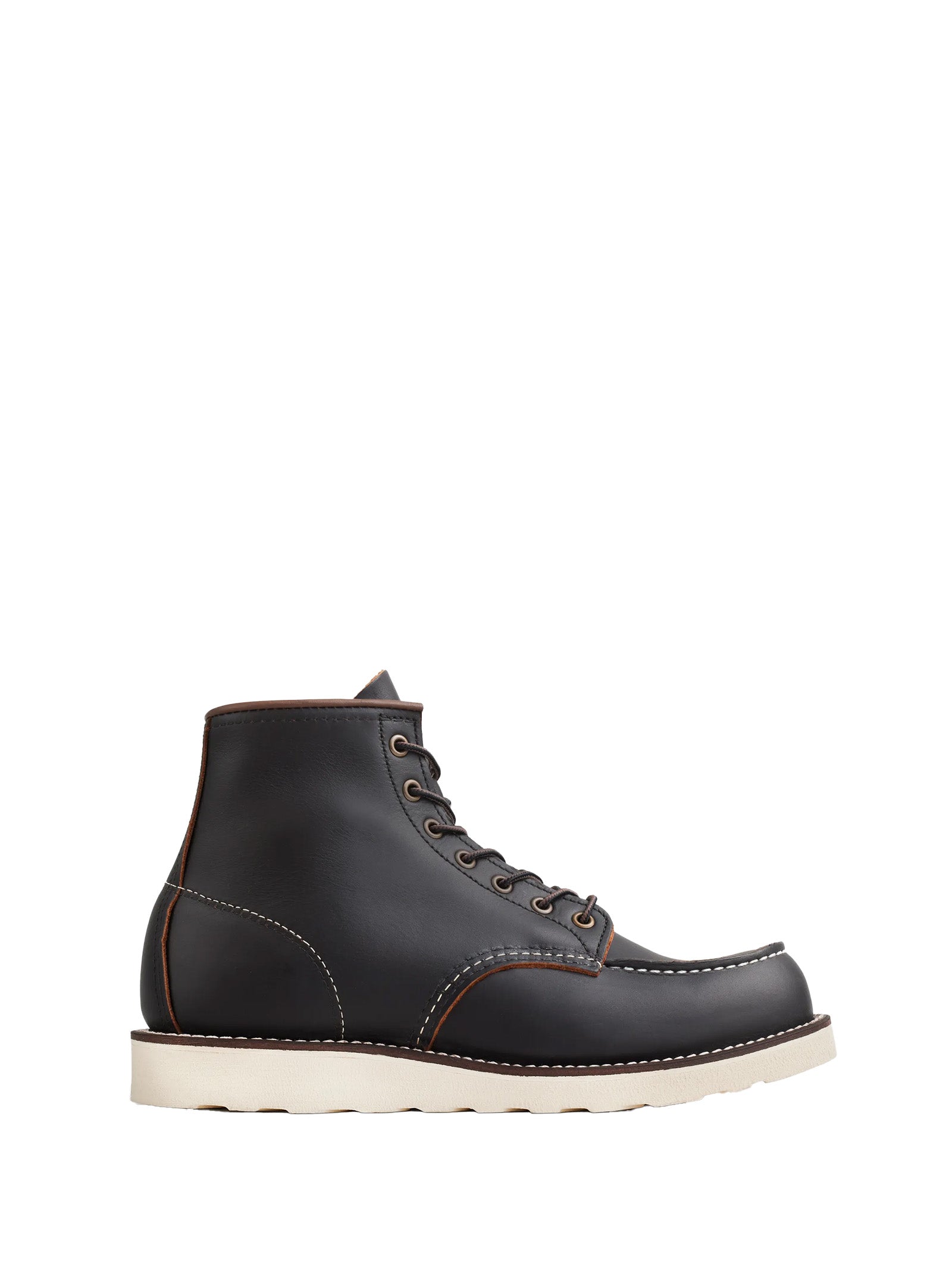 RED WING Black Leather Walking Shoe for Men