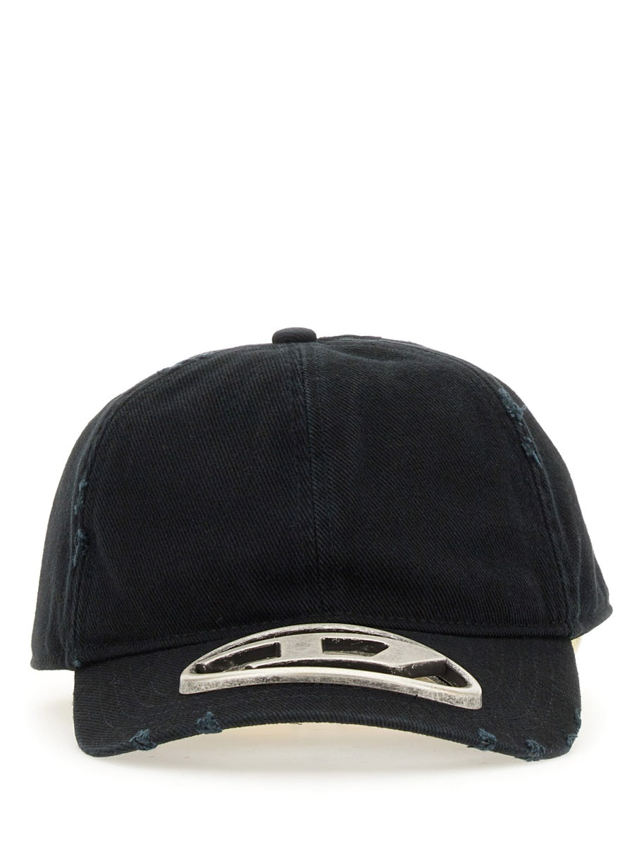 DIESEL Classic Logo Hat for Men - FW25