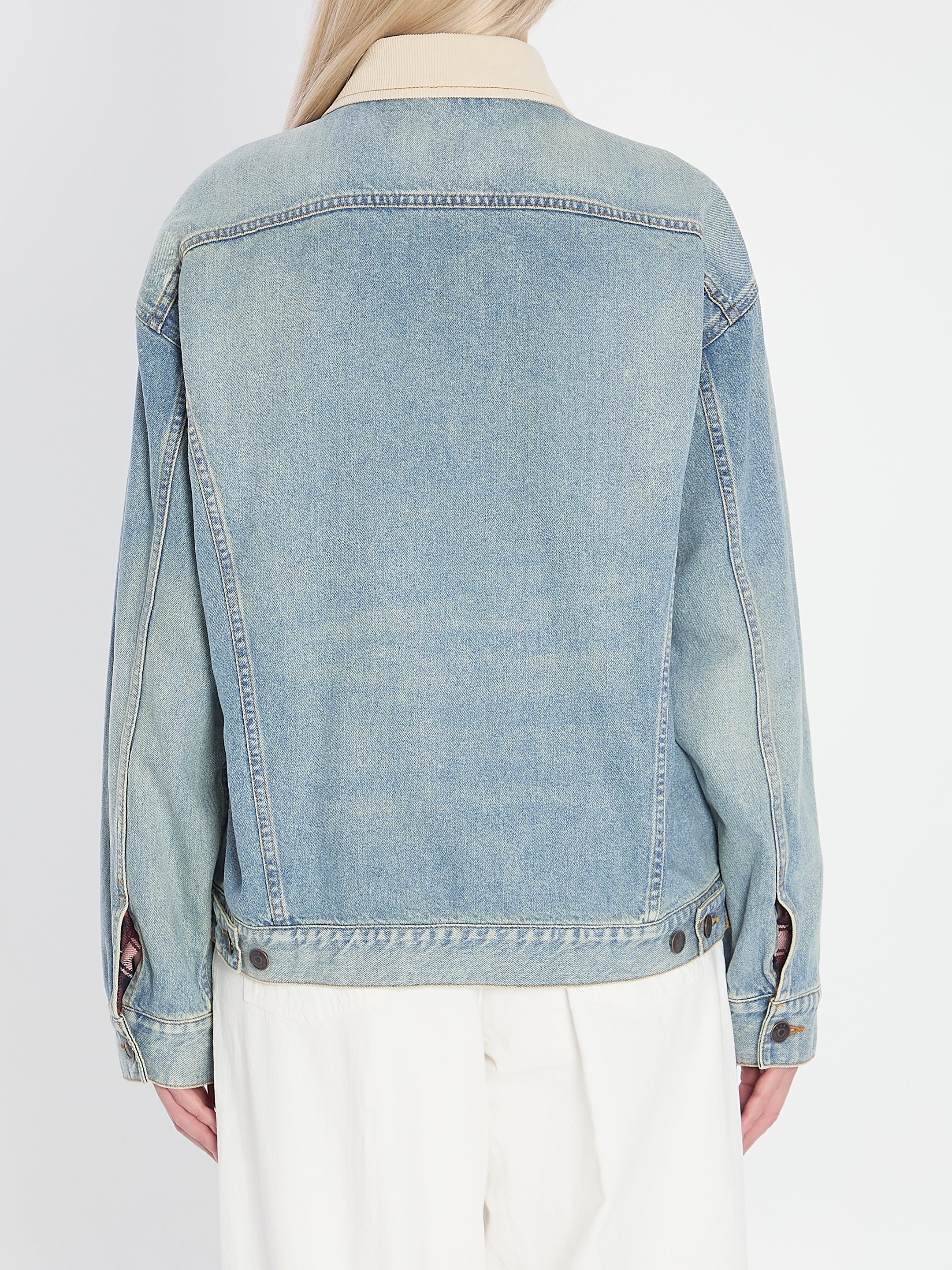THE ROW Oversized Denim Jacket - Size M