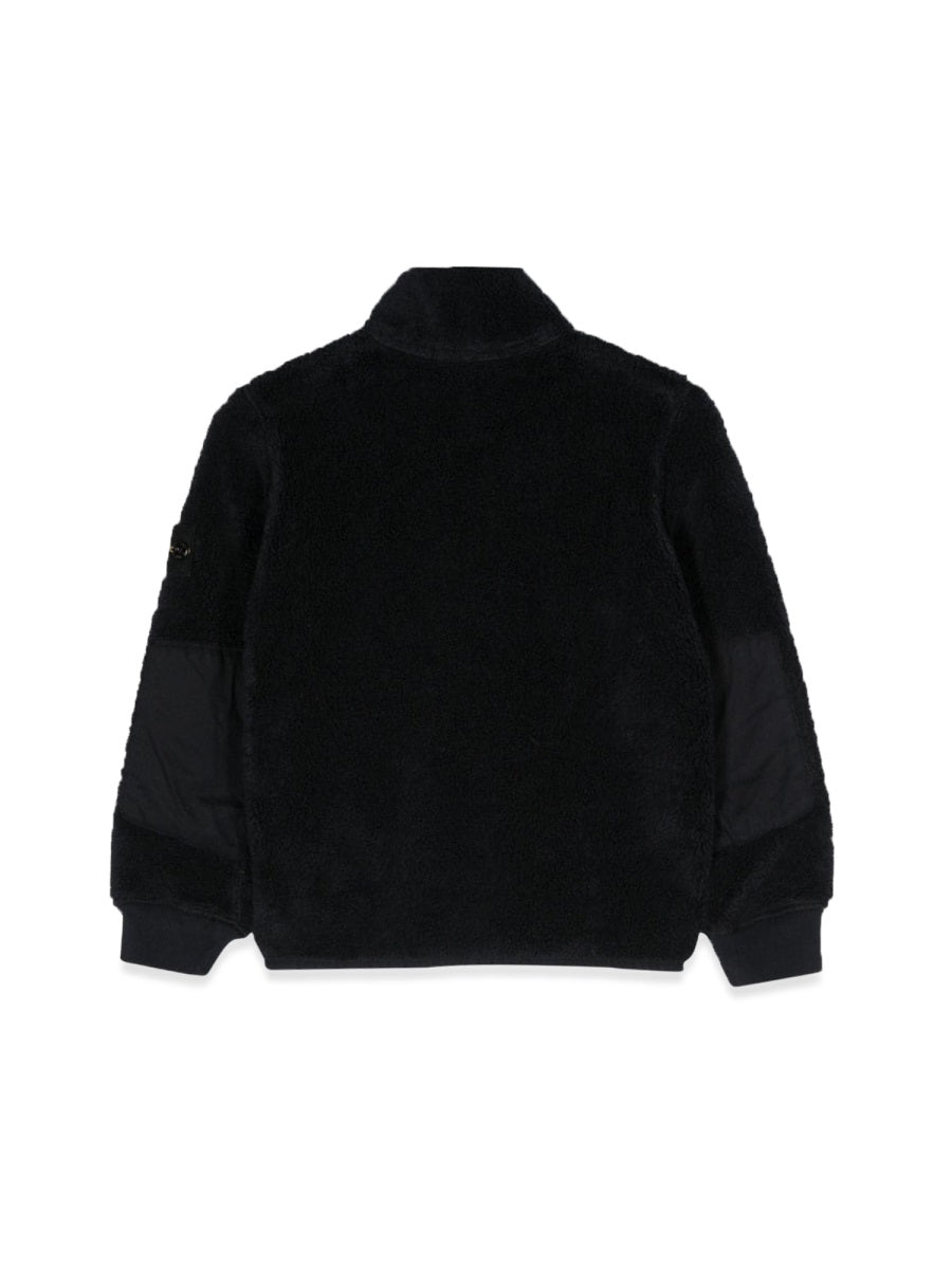 STONE ISLAND Mini Zip Sweatshirt
